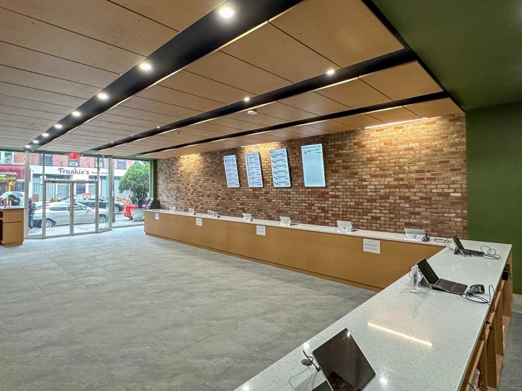 Freshly Baked Bronx dispensary interior