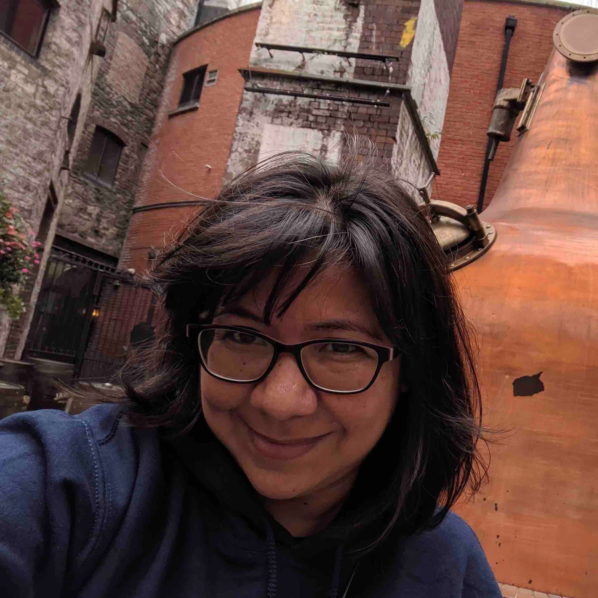Portrait of co-founder Pamela Nicponski